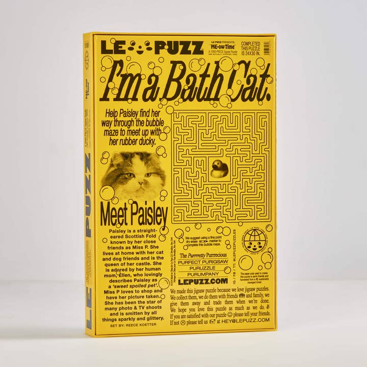 Le Puzz - Wholesale Puzzle - Adult - ME-ow Time1
