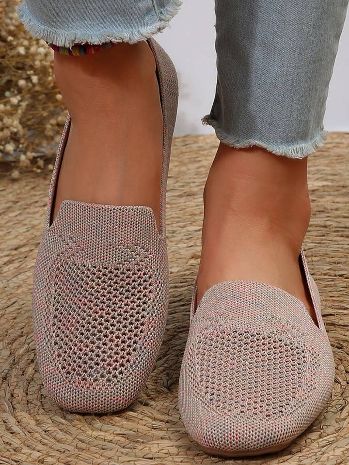 Square Toe Flat Slip-Ons for wholesale by Beyond Apparel
