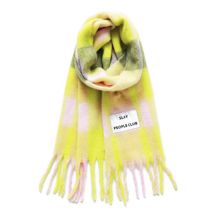 Écharpe surdimensionnée Club des tueurs de gens pour la vente par Verb to do