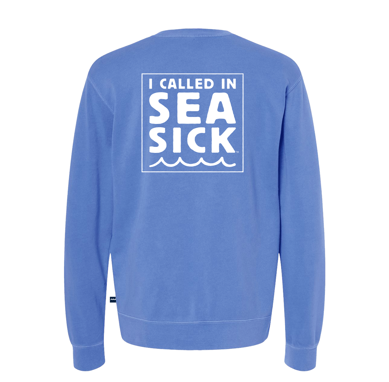 Coast Hippie - Wholesale Graphic Sweatshirt - Unisex - Sea Sick Vintage Crew Sweatshirt0