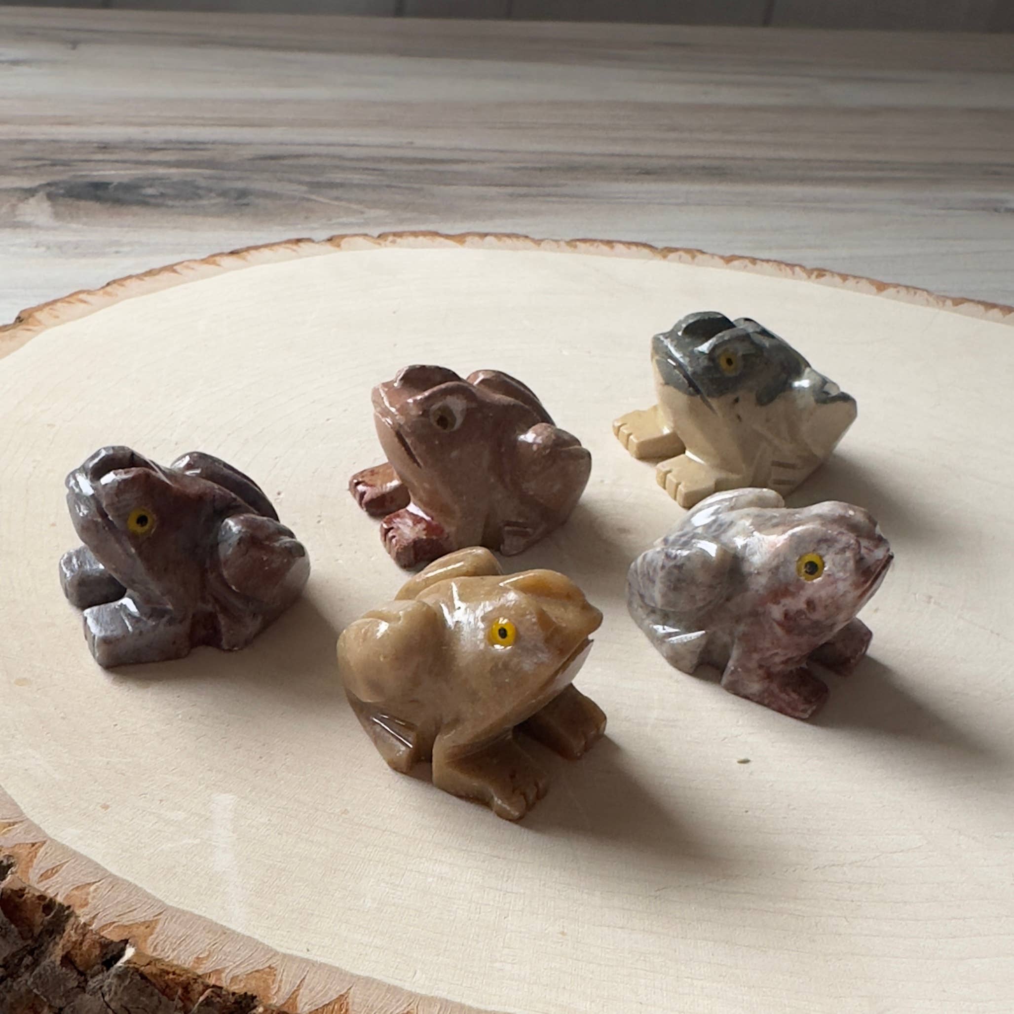 Pebble House - Wholesale Spiritual Stone/Crystal - Soapstone Animal Carving  30+ Varieties - Crystals & Stones18