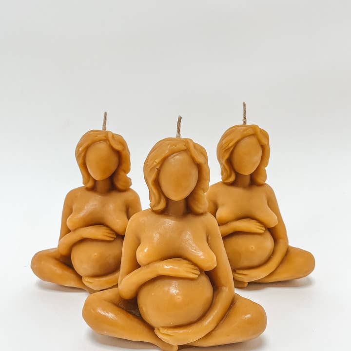 Vela de Cera de Abeja Motherhood Glow para venta al por mayor de Glim & Glam