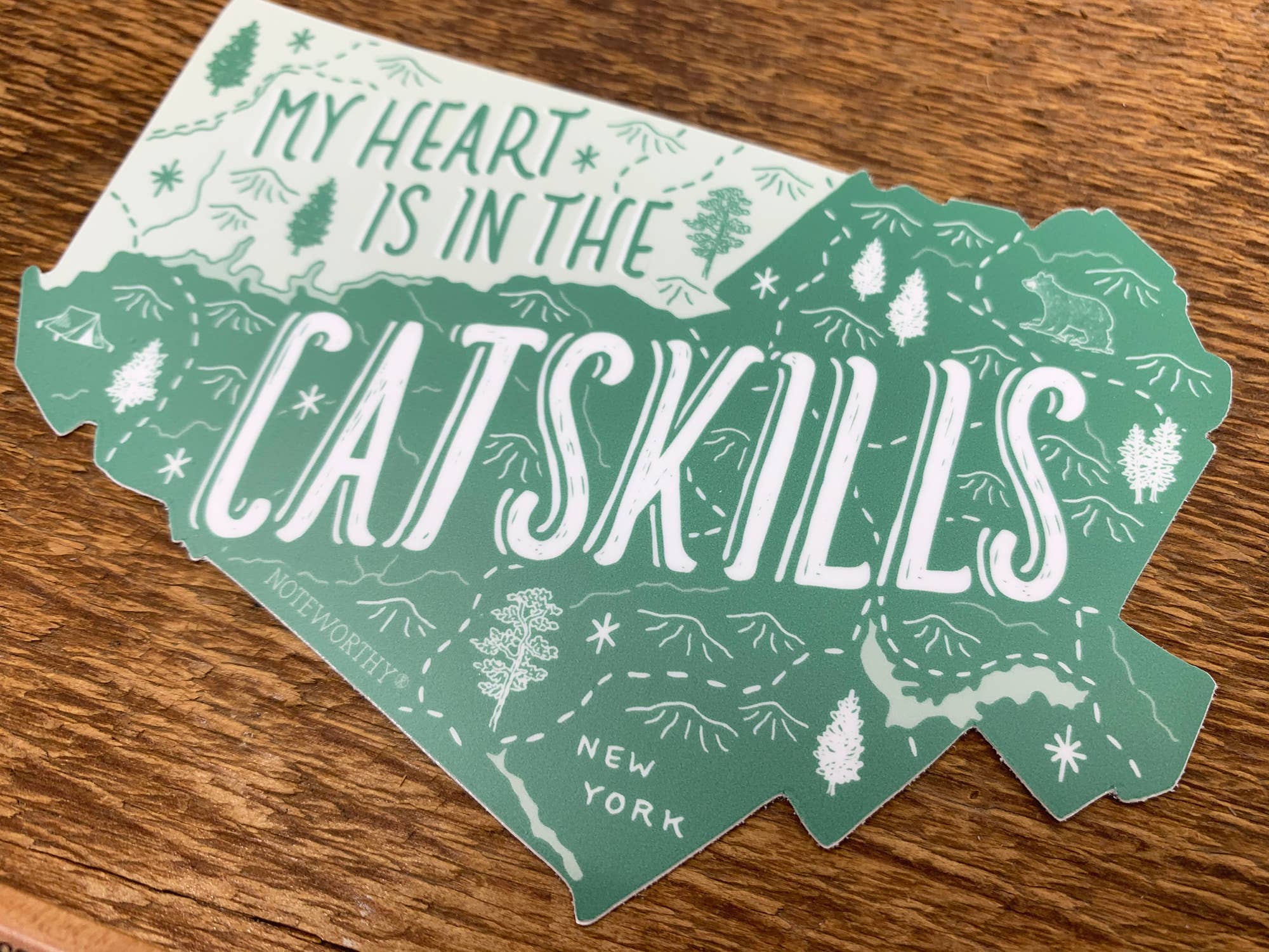 Noteworthy Paper & Press - Wholesale Sticker - Catskills Sticker2