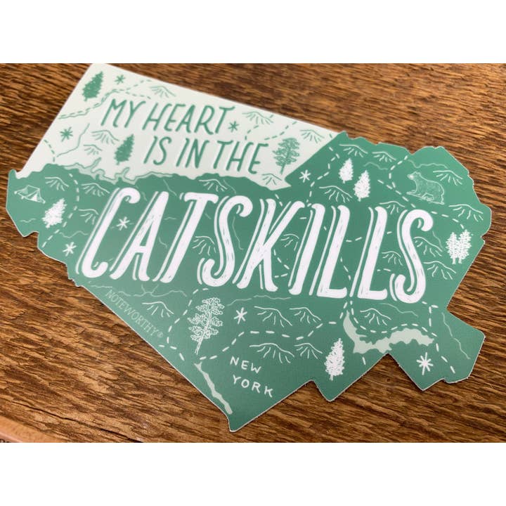 Noteworthy Paper & Press - Wholesale Sticker - Catskills Sticker2
