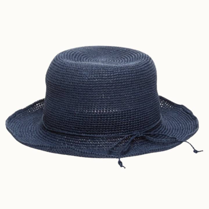 Olive & Pique - Wholesale Bucket Hat - Women's - Finely Crocheted Classic Straw Bucket Hat, Packable2