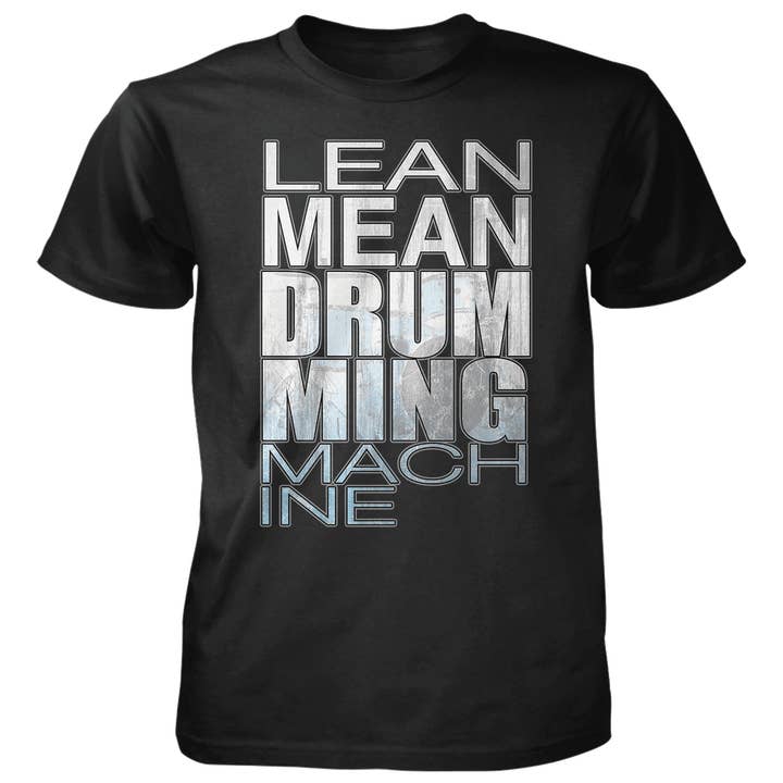 Drumming Machine - 4.5 oz Cotton T-Shirt for wholesale by Taboo Apparel
