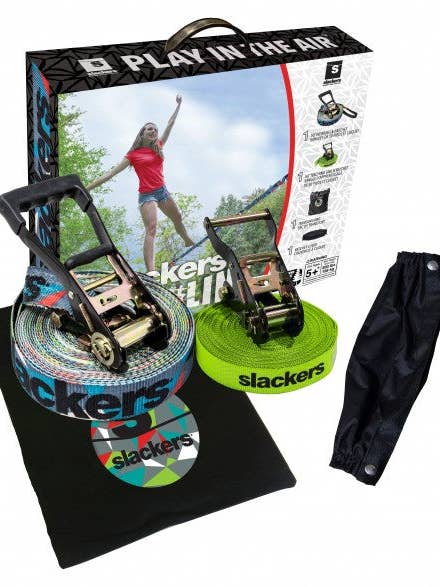 Slackers 50' Slackline Set - Prism Design for wholesale by b4Adventure