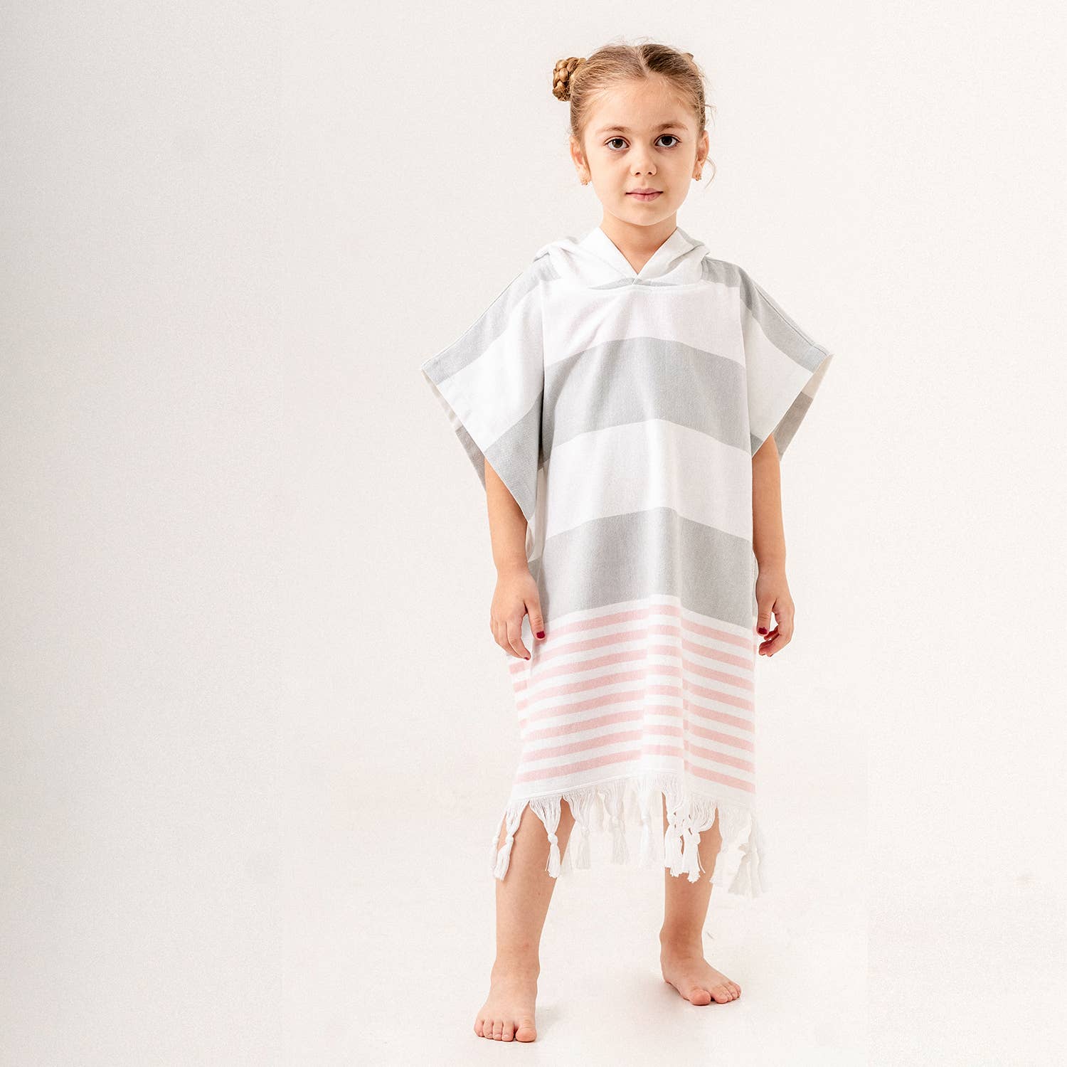 Kikoya - Wholesale Poncho Towel - Kids & Baby - Hooded Poncho Surf Changing Swimming Beach Towel Terrybacked4