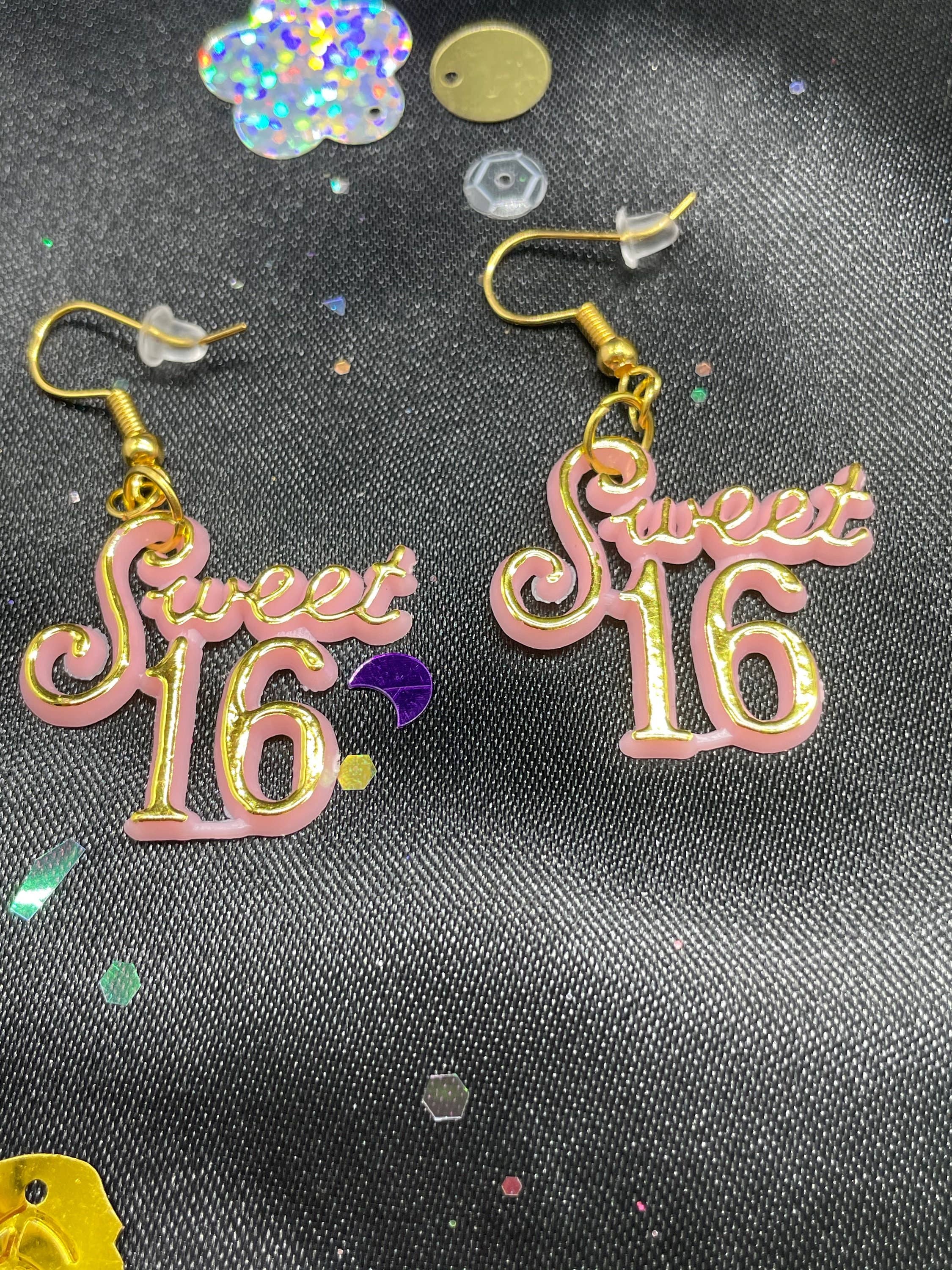 R59Creates - Vendita all'ingrosso Orecchini pendenti - Orecchini Sweet 16!1