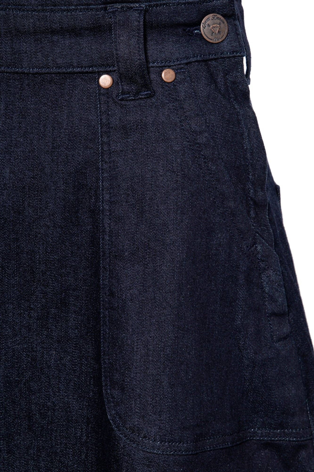 KING KEROSIN - Venta al por mayor Vestido - Mujer - Pichi vaquero de estilo workwear4