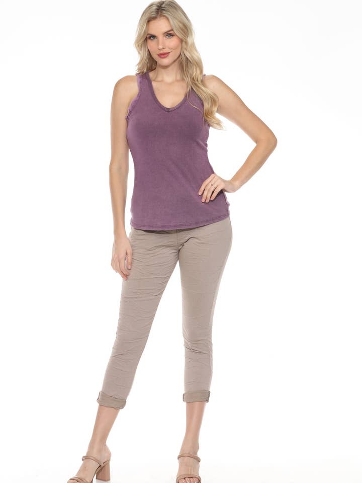 Marisima by Urban Mangoz – Tops – Mulher por atacado – Tops de Alças com Decote em V e Lantejoulas9