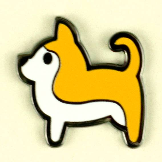 Chihuahua Pin for wholesale by Flea Circus