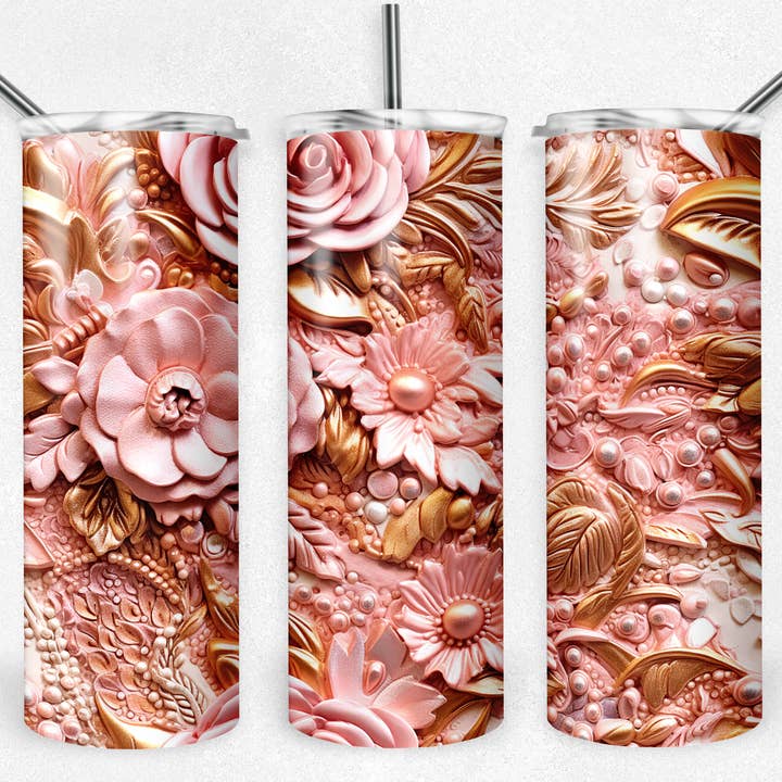 Rosier 3D pour la vente par Triple D's Tumblers n More