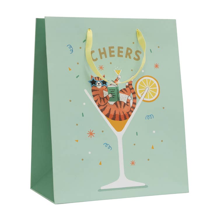 Cheers Gift Bag (Large) for wholesale by Penguin Random House LLC