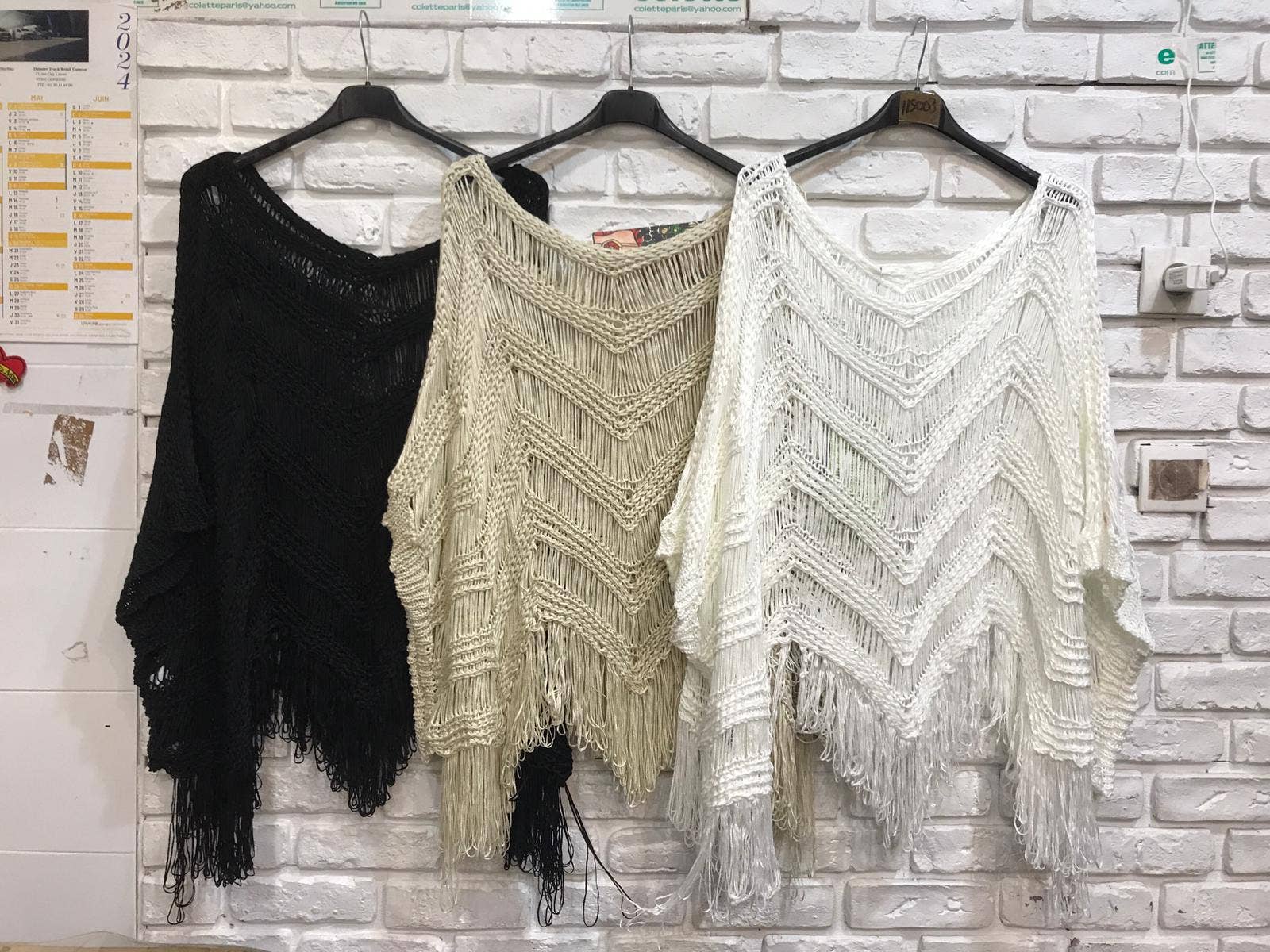 la maison des fibres naturelles - Vente Pull en maille – femme - Maille de coton pull de plage 1345 100%coton2