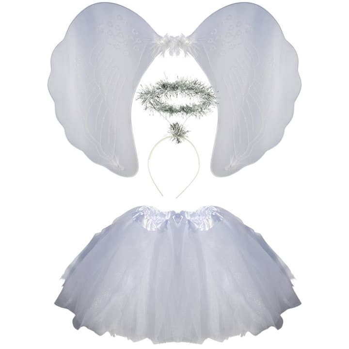 Topkids Accessories – Engroshandel Udklædning – Børn – Engel kostume til børn, Piger påklædning, Dekorationskjole børn, An1