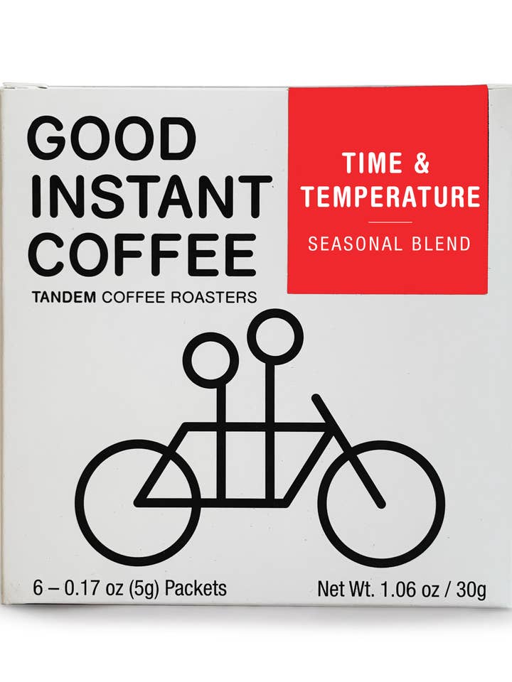 Time and Temperature Instant Coffee for wholesale by Tandem Coffee Roasters