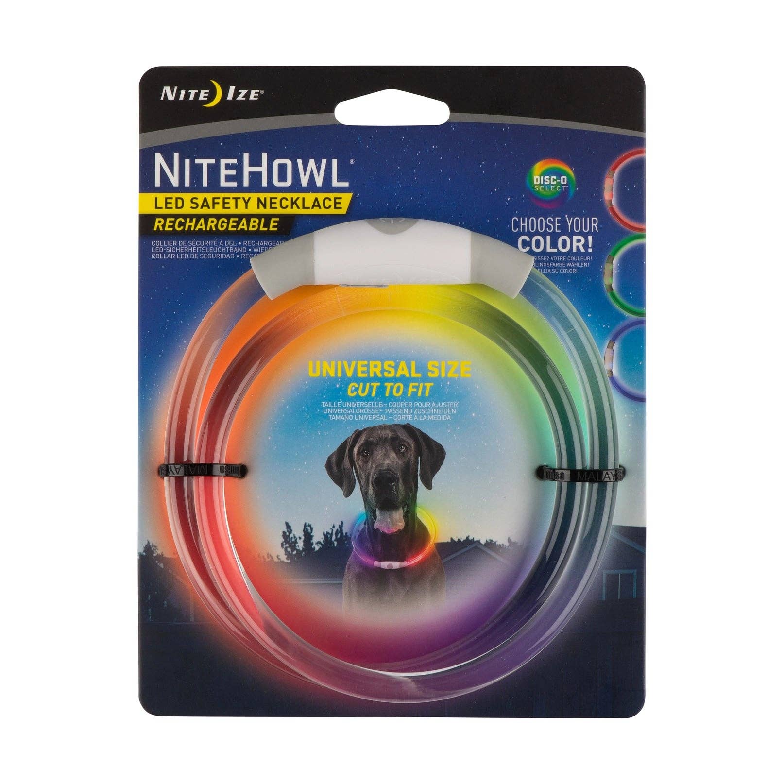 Mr. Peanut's - Wholesale Pet Collar - Dog - Nite Ize NiteHowl™️ LED Safety Necklace8