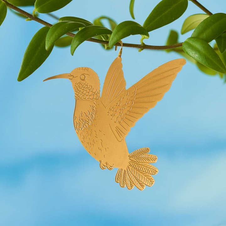 Another Studio - Wholesale Ornament - Plant Animal - Hummingbird plant decoration