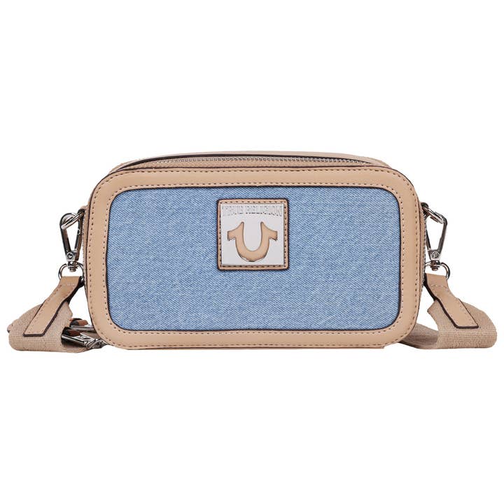 True Religion Horseshoe Plaque Crossbody Camera Bag for wholesale by Concept One