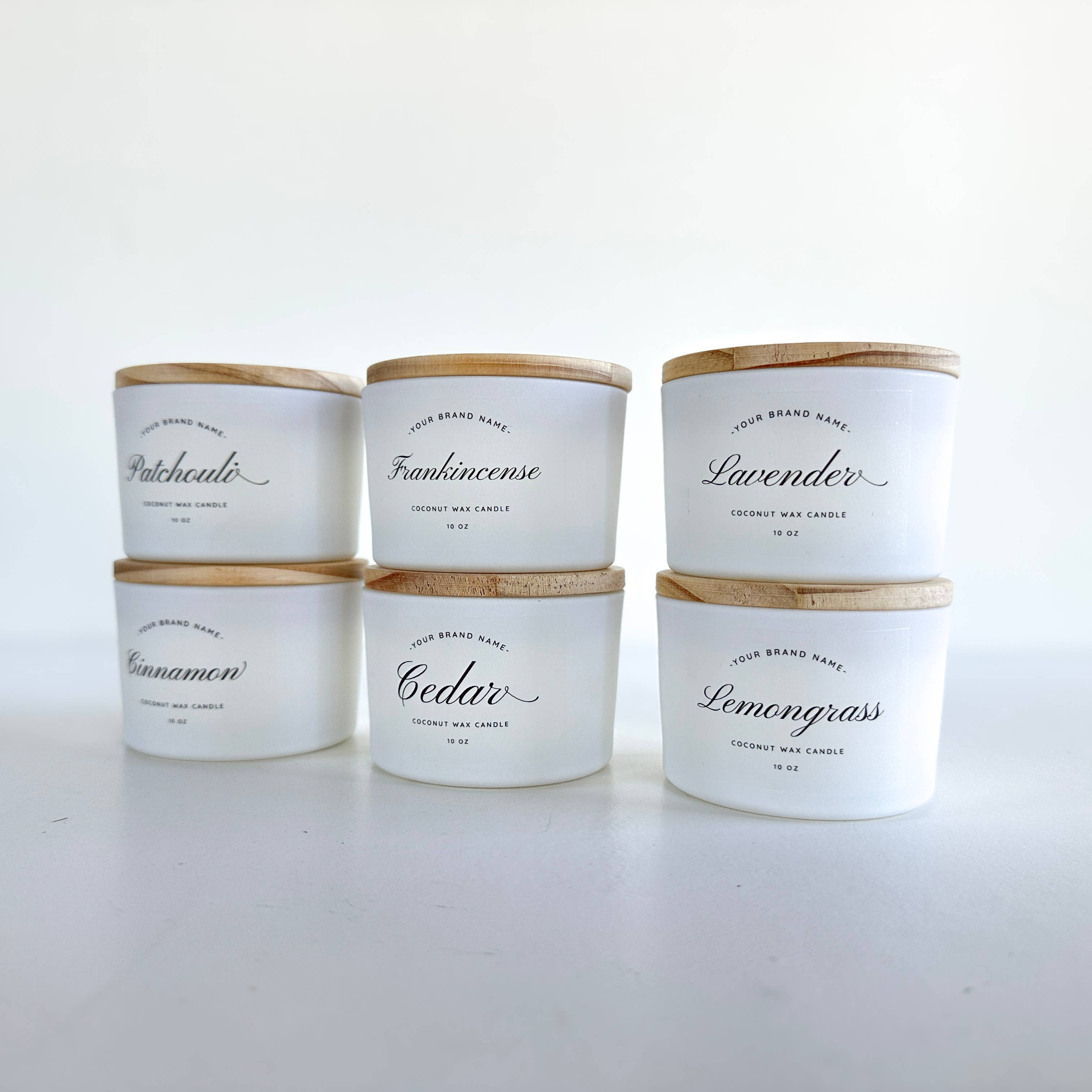 Wondery Mercantile - Wholesale Jar/Filled Candle - Private Label Candle - Custom Label Scented White Jar Candle8
