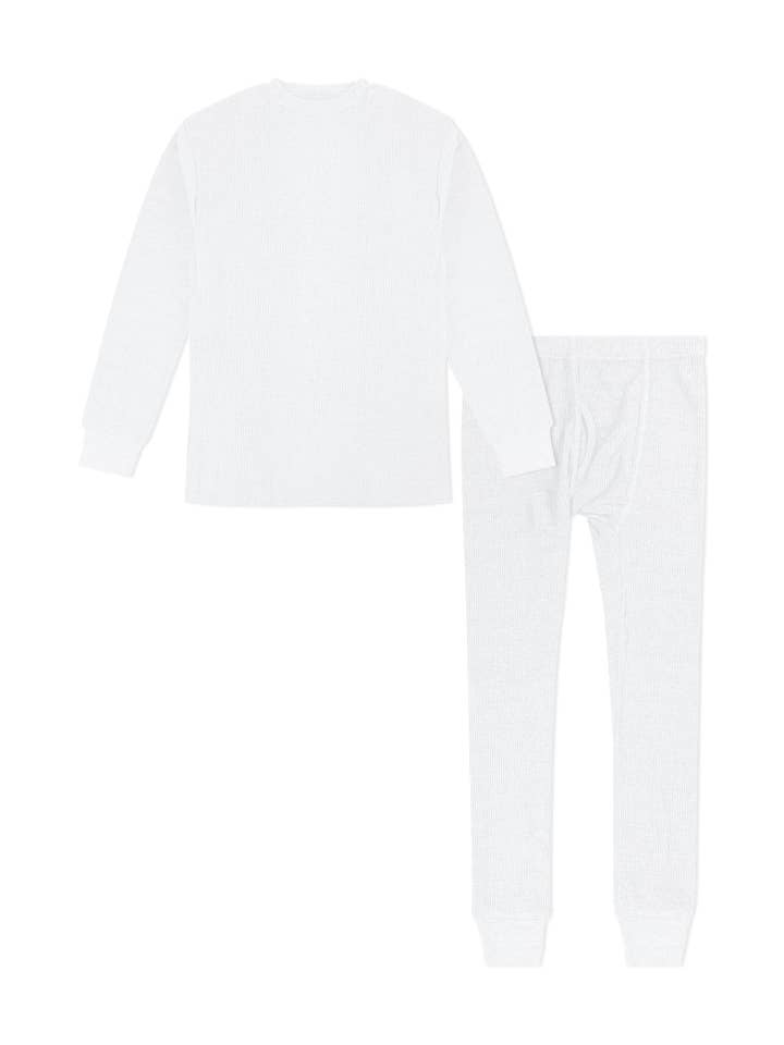 Chase USA International – wholesale Lounge set – Men's – Men's Top & Bottom Waffle Knit Thermal Set