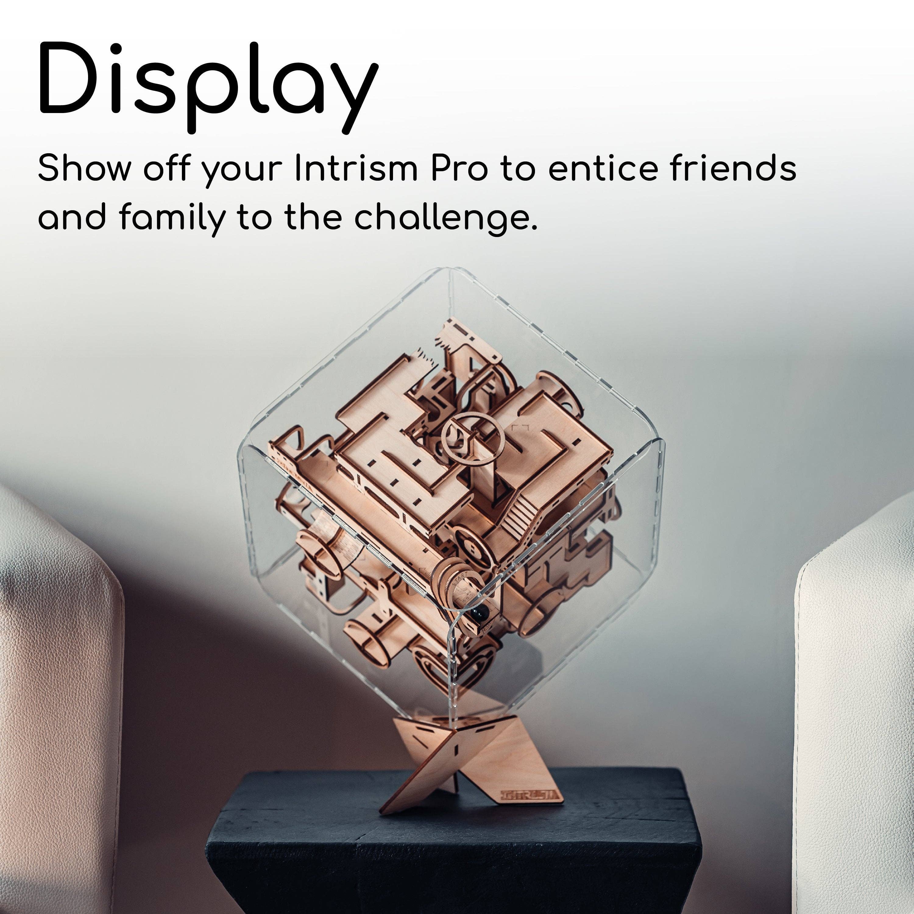 Intrism – wholesale Puzzle – Adult – Intrism Pro - 3D Marble Labyrinth Assembly Kit4