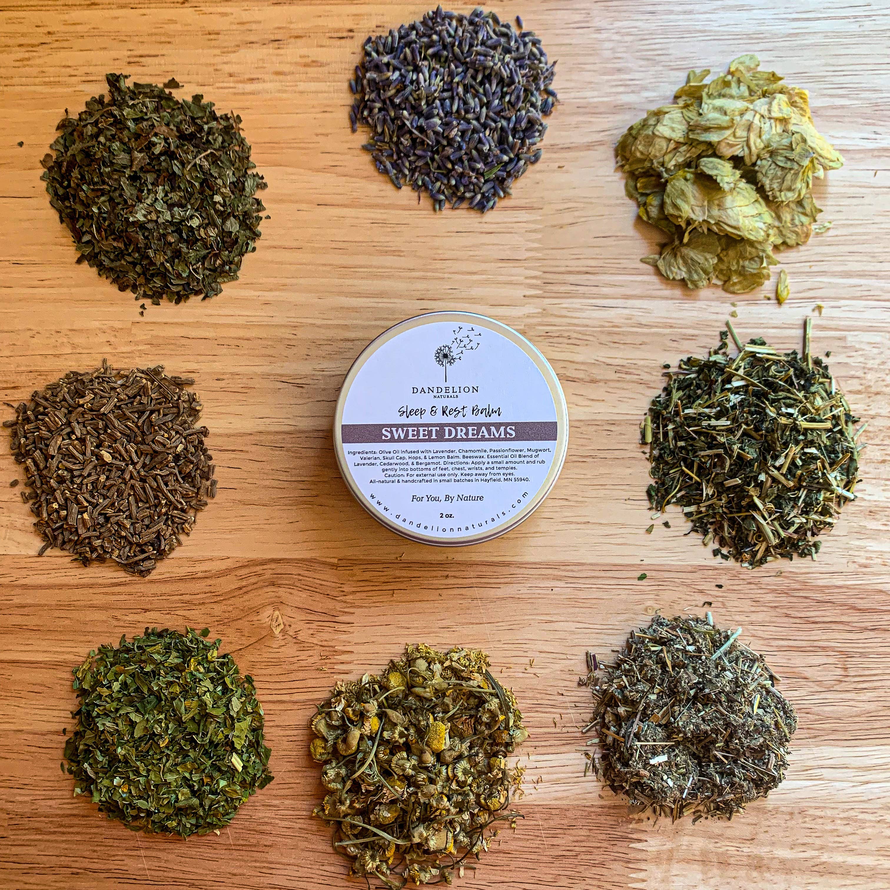 Dandelion Naturals - Wholesale Healing Salve/Balm/Cream - Sweet Dreams | Sleep Rest Balm | Calming Salve | Sleep Aid6