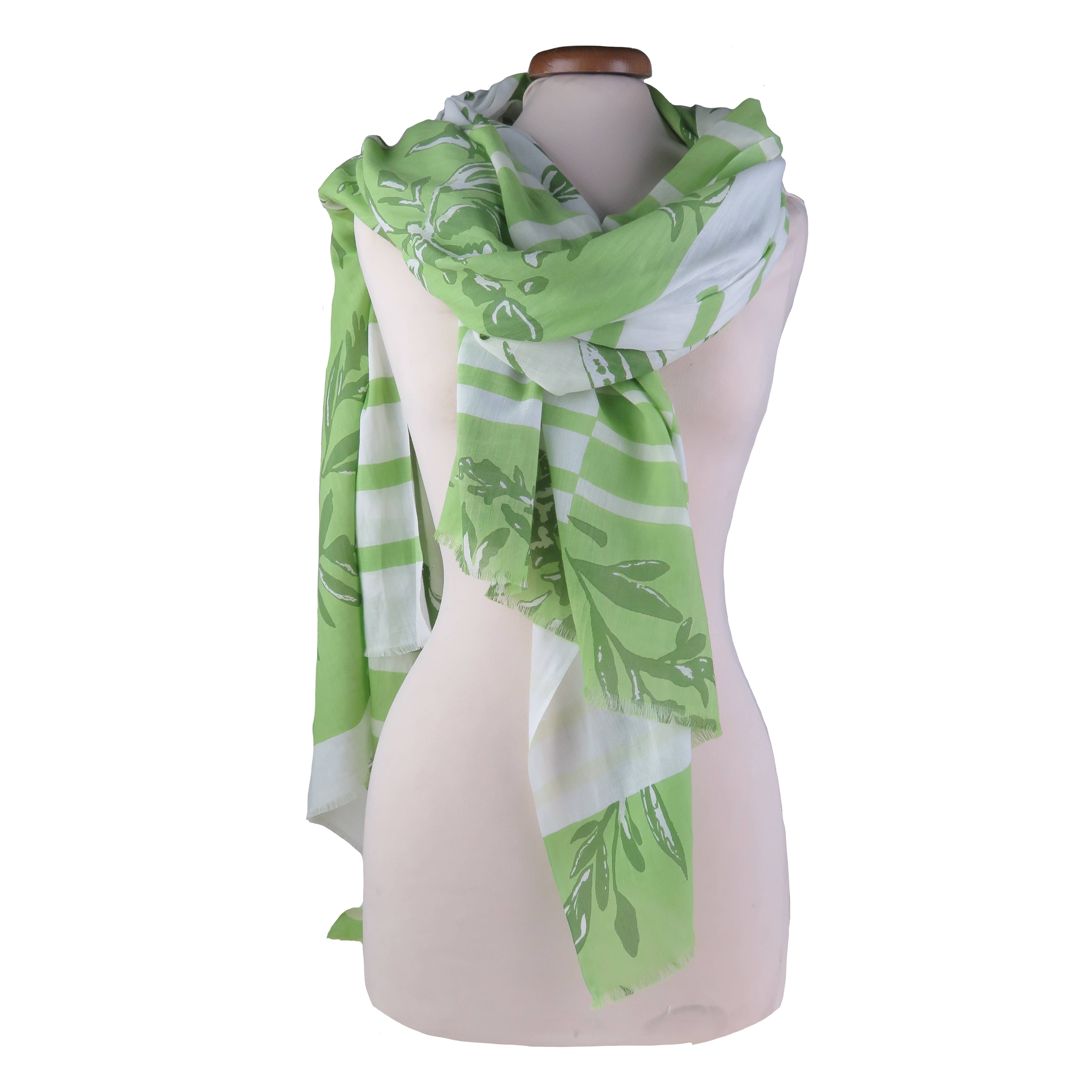 Supplement D'AM - Wholesale Scarf - Women's - Pareo stole for Brigitte Bardot birds and stripes Esterel7
