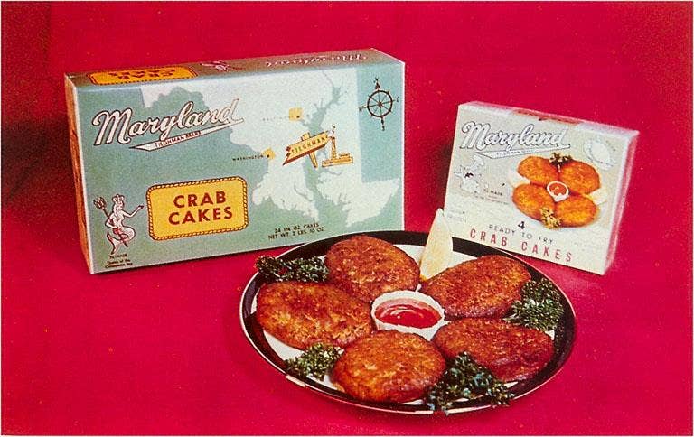 Found Image Press - Wholesale Postcard - Postcard FO-81 Maryland Crab Cakes0