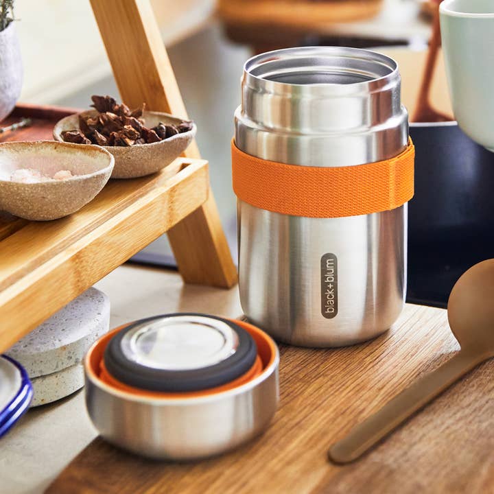 Stainless-steel Thermal Food Flask 400ml for wholesale by Black + Blum Europe