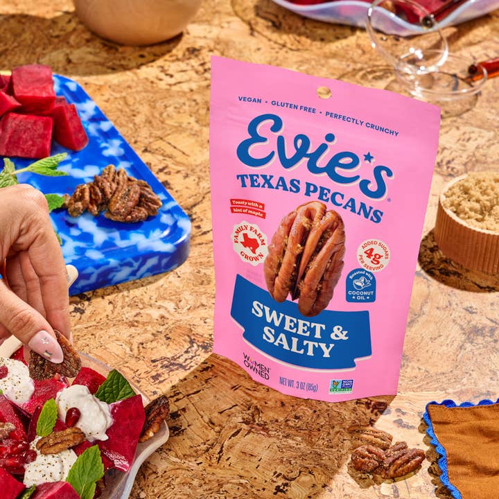 Evie's Snacks - Wholesale Nuts - Sweet & Salty Candied Pecans - Gourmet Holiday Snack3
