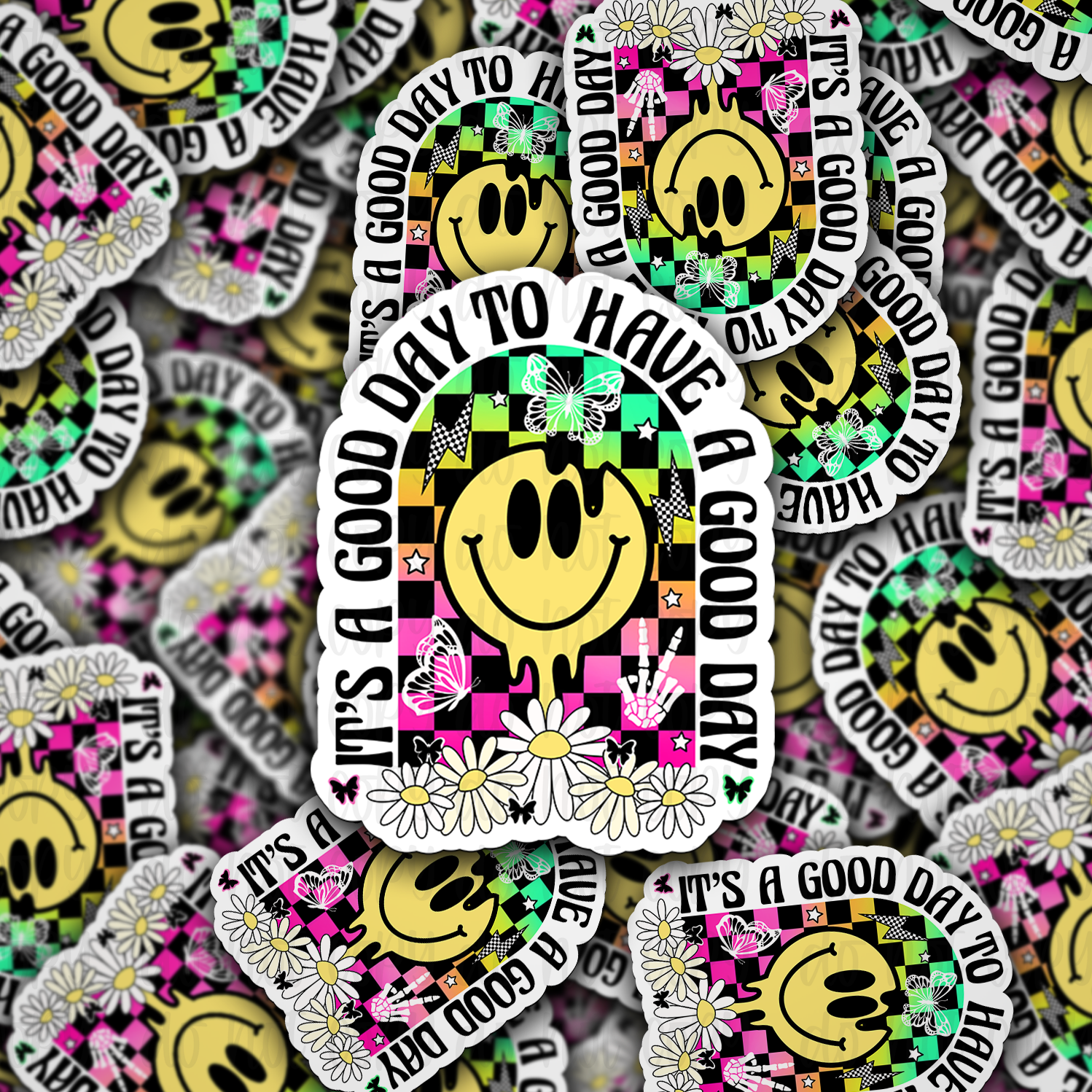 It's Transfer Time - Wholesale Sticker - Its a good day to have a good day Die cut sticker 3-5 Business Day TAT0