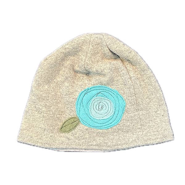 Sardine Clothing Co. - Vendita all'ingrosso Berretto - Donna - Cappello di Lana Fioritura Rosa4