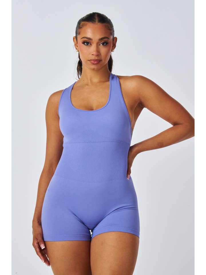 5besties inc – Engroshandel Romper - Dame – STRAPPY BACK SCRUNCH BUTT ROMPER