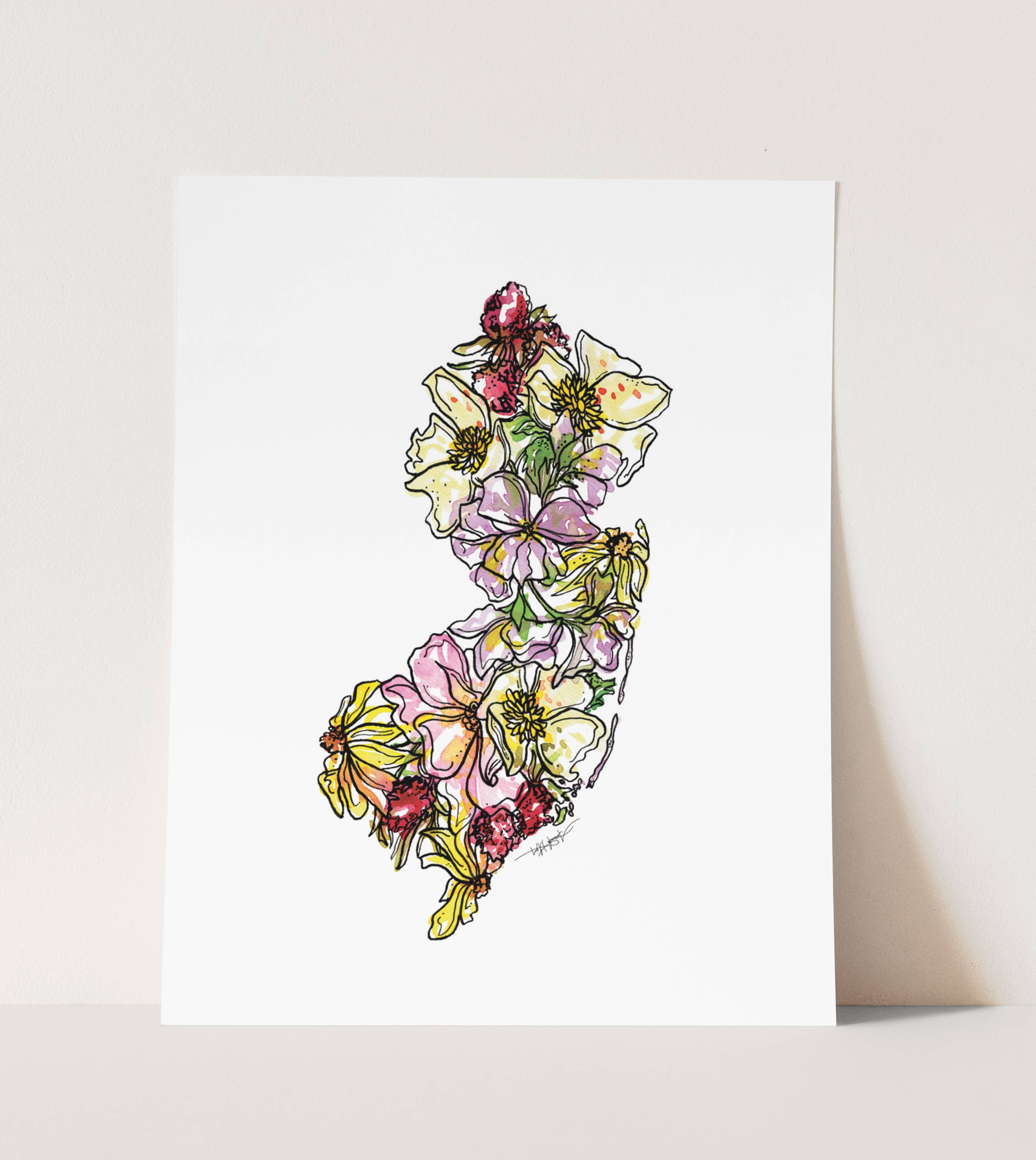 Amanda Klein Co. - Wholesale Art Print - New Jersey Fine Art Print0