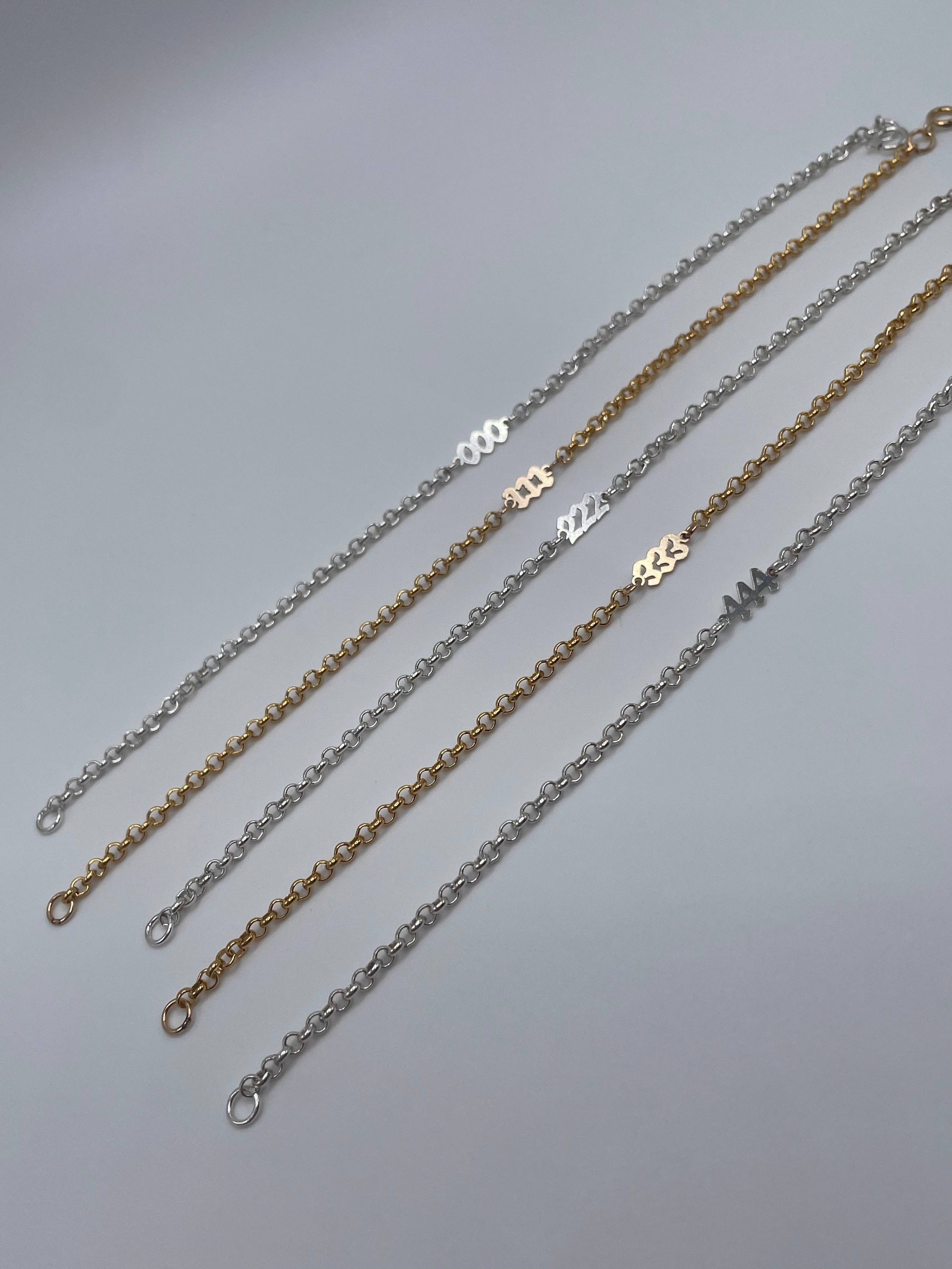 Gioielli By Gabriella - Wholesale Charm/Dangle Bracelet - Angel Number Bracelet1