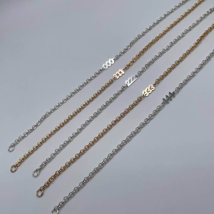 Gioielli By Gabriella - Wholesale Charm/Dangle Bracelet - Angel Number Bracelet1