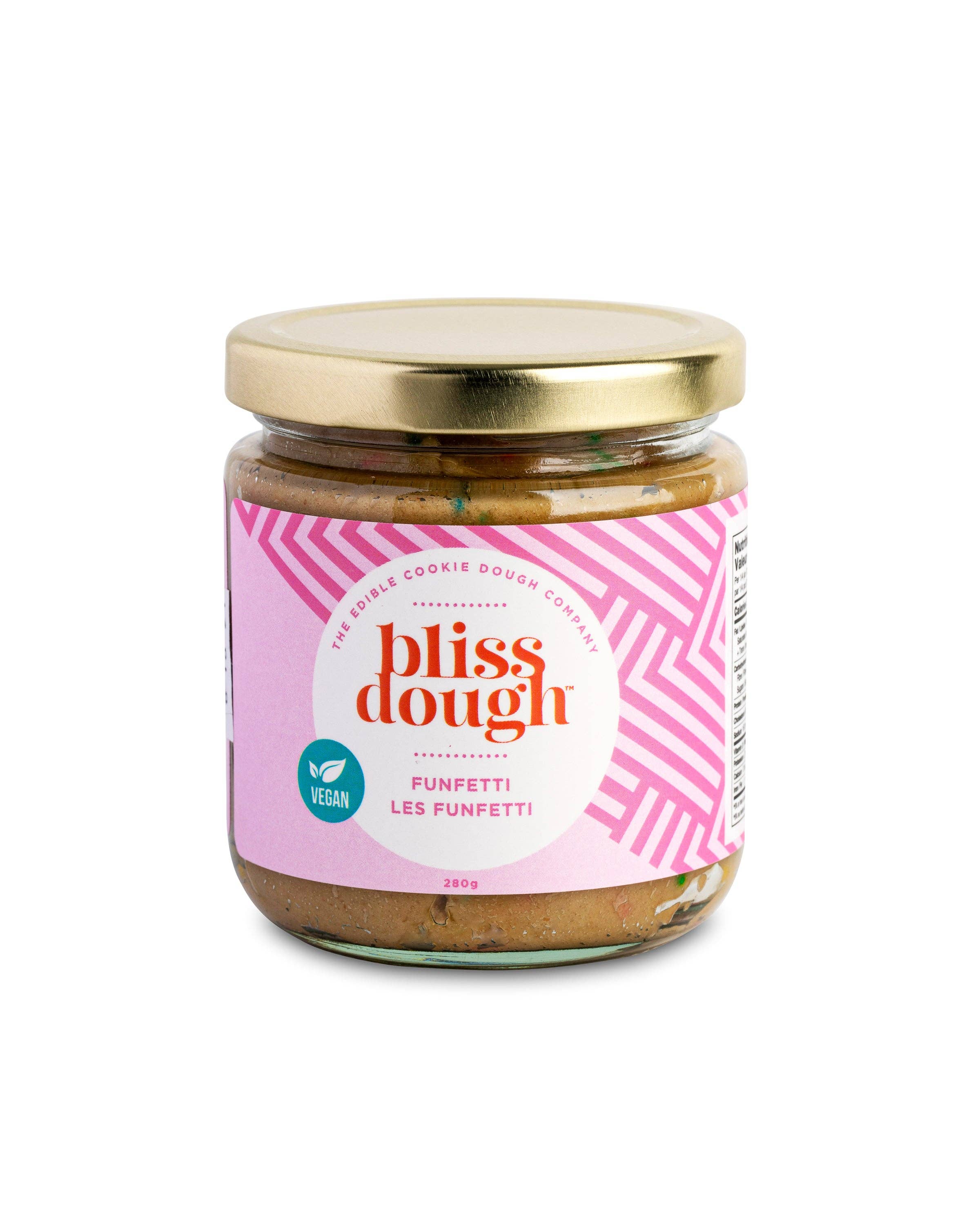 Bliss Dough - Wholesale Cookie Mix - Funfetti Cookie Dough1