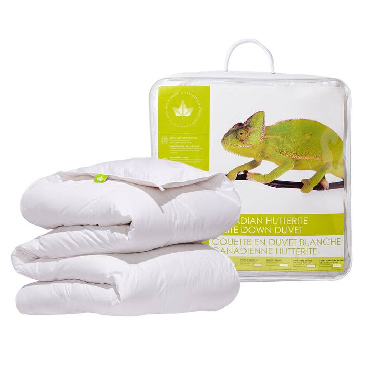 700 Loft Canadian Hutterite White Down Duvet for wholesale by Canadian Down & Feather Company