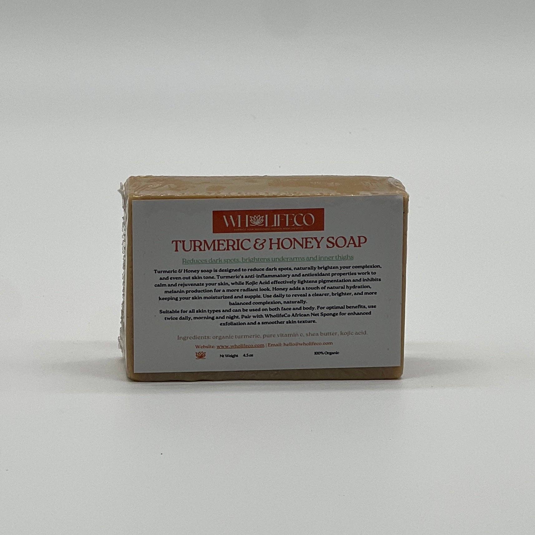 WHOLIFECO – wholesale Tvål – Gurkmeja & Kojic Tvål för Ansikte & Kropp - Ekologisk & Vegansk3