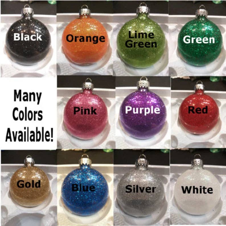 Witchcrafted in MI - Wholesale Ornament - Wee Bit Wicked Glitter Christmas Ornament Shatterproof Horror Halloween Metaphysical11