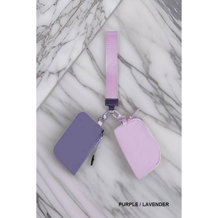 42POPS – Carteira - Mulher por atacado – ,.SI-26443 Porta-chaves com Carteira de Pulso com Duplo Bolso