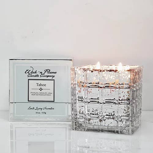 Cube Mercury Tahoe 18 oz pour la vente par Wick 'n Flame Candle Company