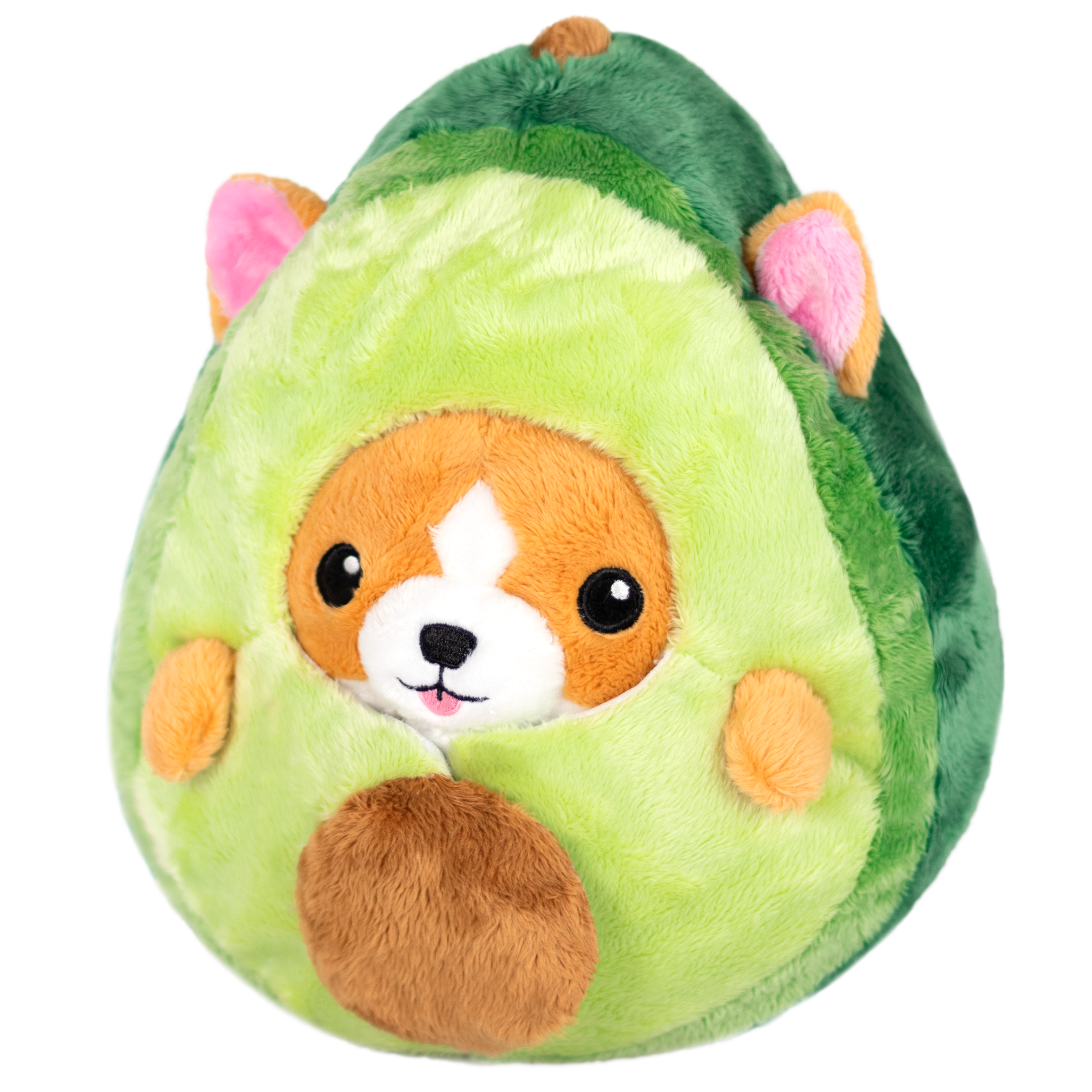 Squishable - Wholesale Stuffed/Plush Toy - Kids & Baby - Undercover Corgi in Avocado (7")1