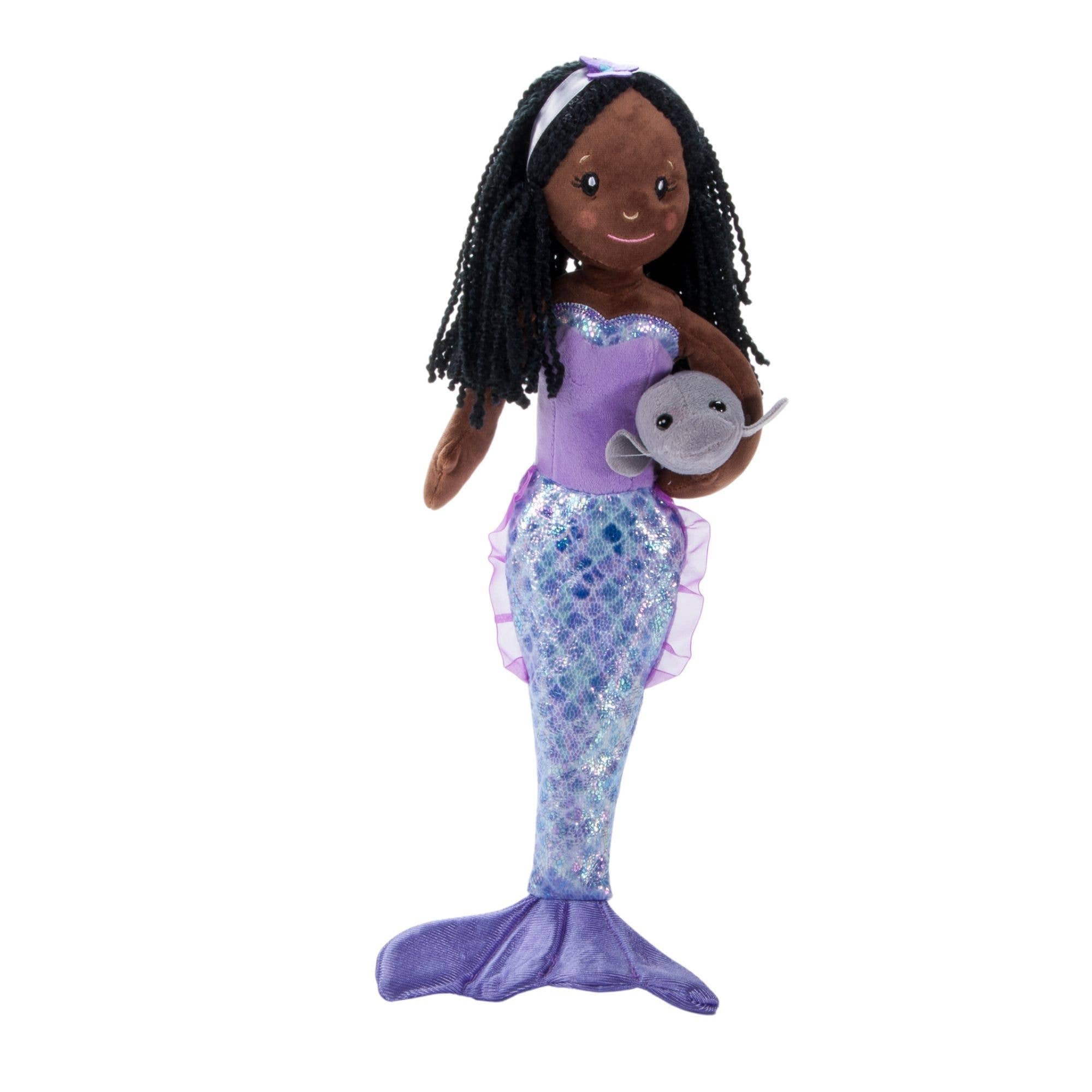 The Petting Zoo - Wholesale Doll - Kids - 17" (45cm) Mermaid Doll Assortment & Manatee7