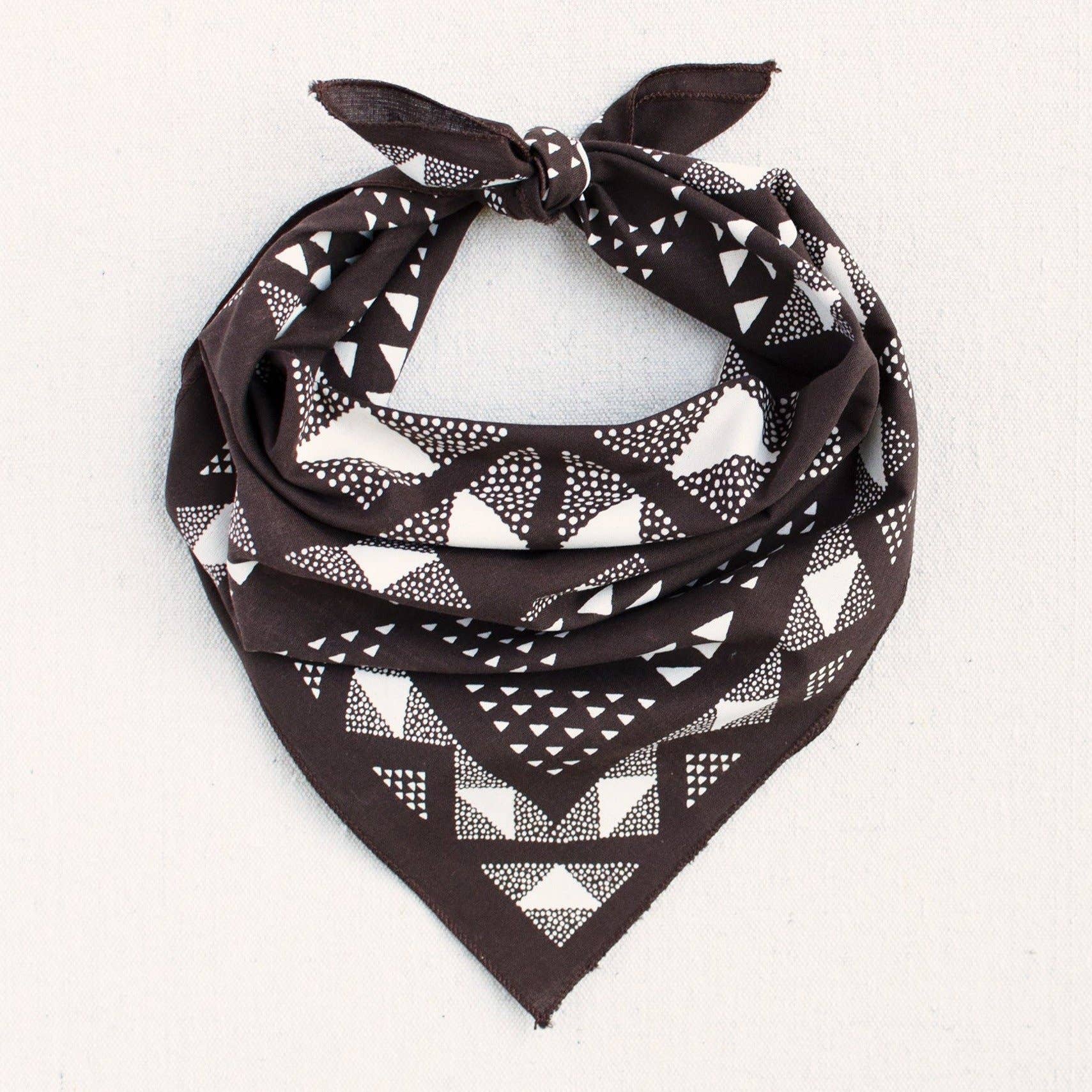 Abracadana – wholesale Bandana – Unisex – Brown Quilt Bandana0