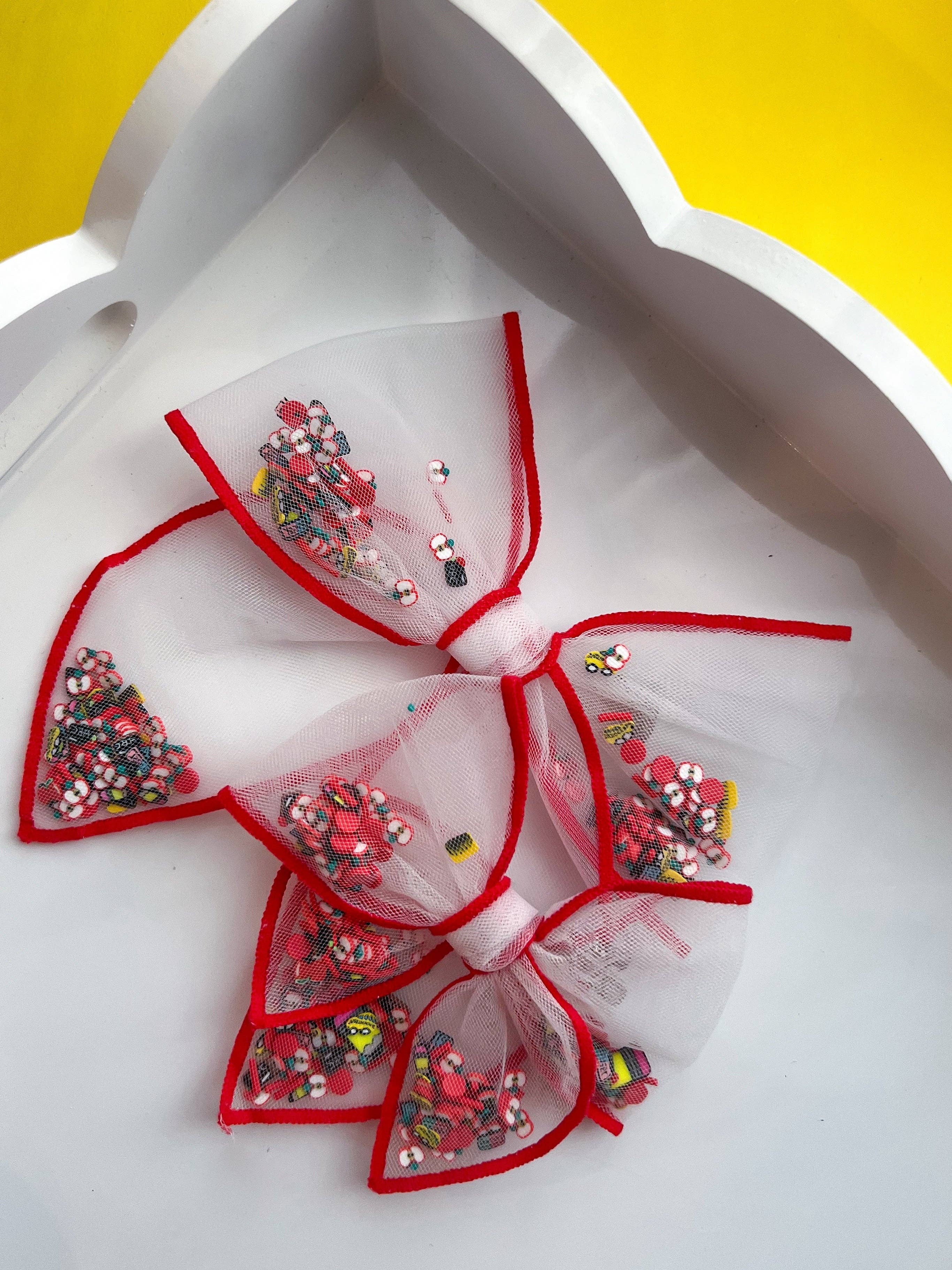 Sparkling New Baby, LLC. – wholesale Hair bow – Kids – First Day Back To School Shaker Bow1