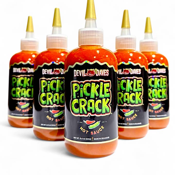Devil Daves Bloody Mary Co - Wholesale Hot Sauce - 9 PCS | Pickle Crack - Dill Pickle Hot Sauce0