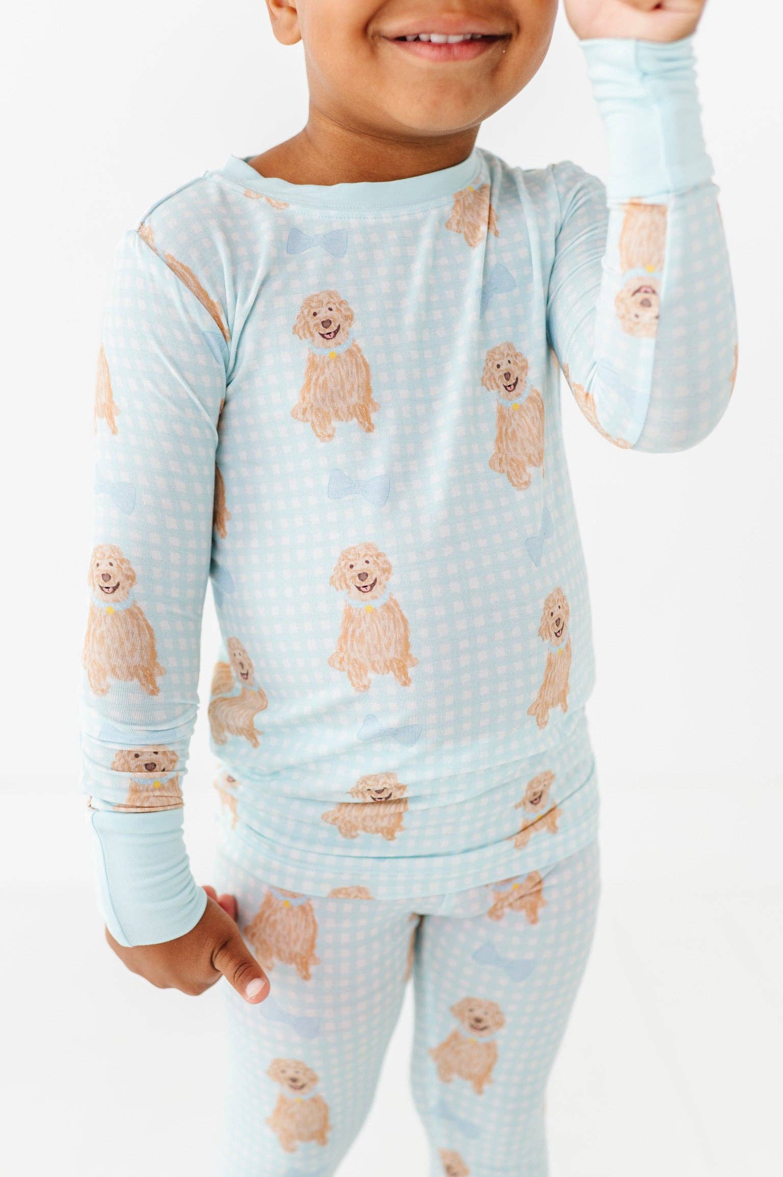 Kiki + Lulu - Wholesale Sleepwear Set - Kids - Dreaming of Doodles Kids Pajamas1